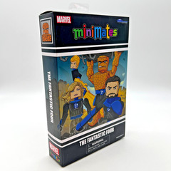 Diamond Select Marvel MiniMates FANTASTIC FOUR 6-Pack Deluxe Box Set • NEW