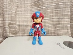 Paw Patrol Mighty Pup Jet Ryder Command Jet Replacement Red & Blue Suit Figure