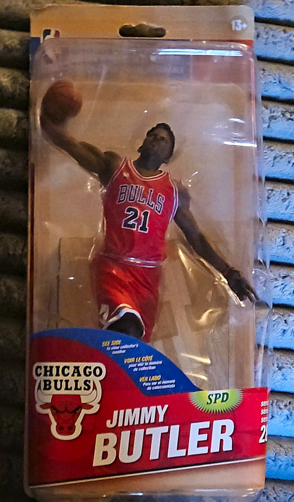 McFarlane Toys NBA Jimmy Butler Chicago Bulls #21 (Bent Box)