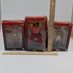 Fanhome Street Fighter Figures Lot of Cammy Yun Hugo Urien Rolento El Fuerte