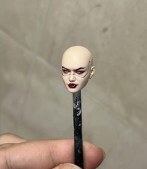 1:6 1:12 1:18 Female Punk Moon Girl Head Sculpt For 6″ 12″ Action Figure Body