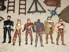 Kenner Robin Hood Prince Of Thieves Sherwood Forest Playset And Loose Figures