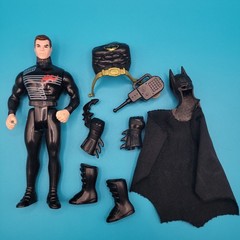 1990 Kenner Bruce Wayne Quick Change Suit The Dark Knight complete Batman