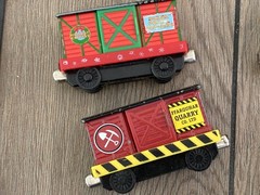 Thomas the Tank Engine Die Cast Metal Magnetic Lot of 35 Trains Cars +FAST SHIP!