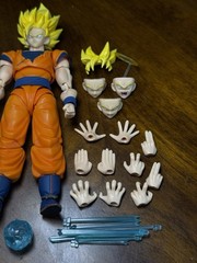 SH Figuarts Dragon Ball Z Demoniacal Fit Super Saiyan 2 Goku Majin Buster *RARE*