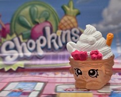 SHOPKINS Season 1 FROZEN FOOD Figures SPECIAL EDITION Pink & Blue Lot of 6