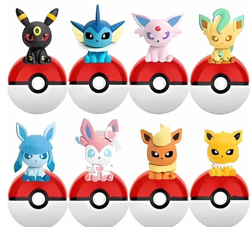 Funism Pokemon Palmsize Wonders Series 2 Eeveelutions Poke Ball Blind Box Sealed