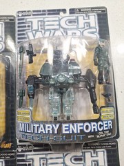 Tech Wars Complete Set Of 6 NIB Infantry, Command, Aerial, Ground, Enforcer WOW