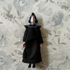 Disney Judge Action Figure Plastic Fabric Black Purple Clothes Toy