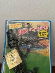 NEW Vintage 1982 ALFIE THE GATOR Imperial Toy Corp Pet Alligator Everglades
