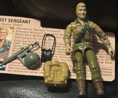 GI Joe Duke 1983 ARAH Vintage File Card 100% Complete