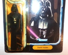 MOC 1985 Star Wars POTF Action Figure DARTH VADER 92 Back Unpunched Card
