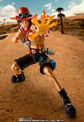 Authentic Bandai S.H.Figuarts Portgas D Ace Fire Fist One Piece Figure
