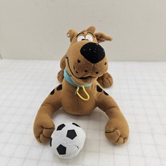Hanna-Barbera 2012 Scooby Doo Soccer Ball 12” Stuffed Animal Plush Toy