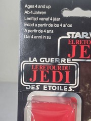 Vintage STAR WARS ROTJ Tri Logo PRINCESS LEIA COMBAT With CLIPPER CATALOG MOSC