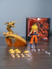 Demoniacal Fit Goku SSJ3 Dragon Blaster W/ Bonus Face NEW! Sealed!