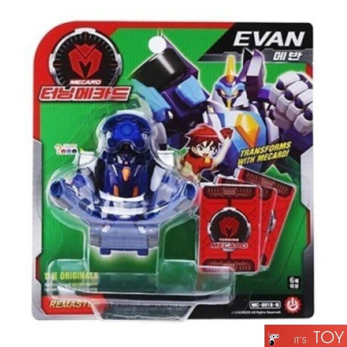 Turning Mecard Reamster EVAN Blue ver Hero Transforming Korean Robot Car 2024