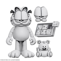 Garfield Black and White Daily Comic Strip Action Figure – EE Exclusive