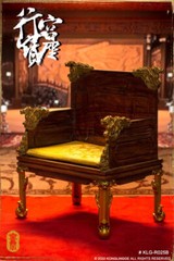 KongLingGe 1/6 Scale Ming Dynasty Emperor Dragon Chair KLG-R025B Scene In Stock