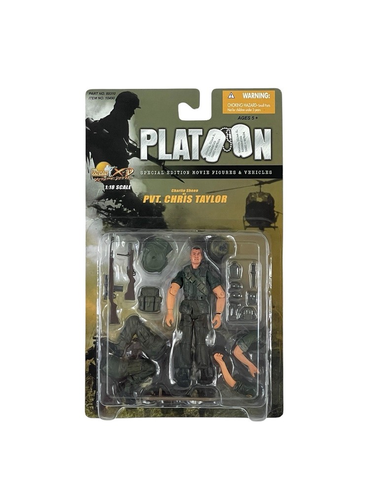 Platoon Charlie Sheen PVT Chris Taylor 21st Century Toys Action Figure Vietnam