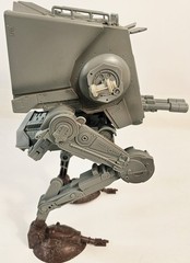 Star Wars 2009 AT-ST Scout Walker And 2 2010 Scout Drivers