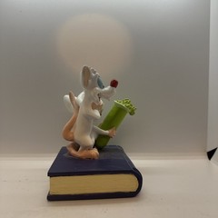Vintage Pinky & The Brain Testing My Patience Paperweight Statue Warner Bros