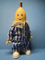 Bananas in Pajamas Banana 1 B 1 Action Figure 6″