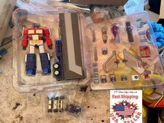 New BOX 4th Party MD-005 Transformer g1 OptimusPrime Action Figure w/ Trailer us