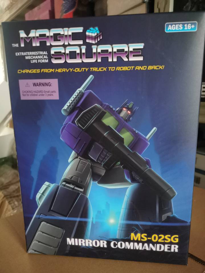 New Magic Square MS-02SG Mirror Commander OP Shattered Glass Ver. Action Figure