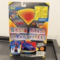 ToyBiz X-Men Phoenix Saga Corsair Action Figure w/ Trading Card, Sword, Hook