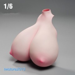 1:6 Pale Super Large Breast Bust Cover Model For 12” Female PH TBL Figure Body