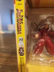 Toynami Inuyasha: Inuyasha (Demon Form) Action Figure w/ Vol 19 Manga Box
