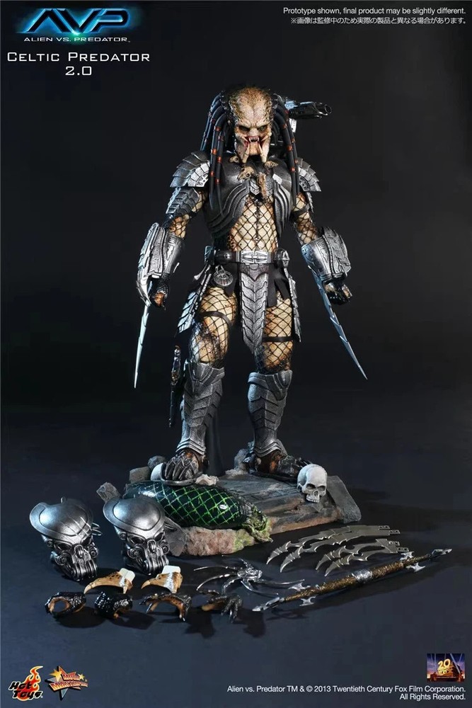 1/6 Hot Toys MMS221 Alien vs. Predator Celtic Predator 2.0