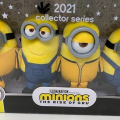 Minions The Rise of GRU 4 Pack of Figures Illumination Entertainment NEW 2021