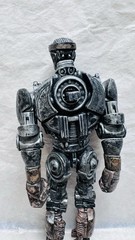 Real Steel Atom Robot Action Figure Gray/Black Plastic