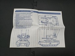 GI Joe 1989 Original Blueprints Manual Slaughter’s Marauders Equalizer Vintage