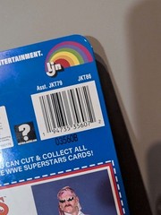 Mattel LJN WWE Superstars Jesse The Body Ventura BLACK CARD Chase Series 2