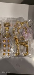 Used Bandai Saint Cloth Myth EX Aries Mu Box has a little damage.