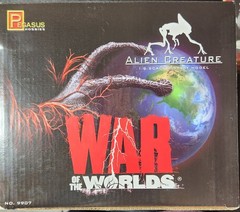 WAR OF THE WORLDS MARTIAN! 2005 Pegasus Hobbies Prebuilt Figure 1/8 NEW in Box