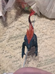 Godzilla: King Of The Monsters Blue TV Movie Collectible Action Figure. Works!