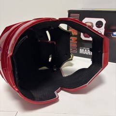 Iron Man Mark VII Headgear 1:1 Helmet LED Eyes Gold CG7248 Wearable New in Box
