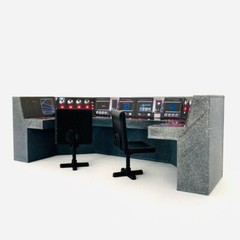 Endor Bunker Control Room Computer Set for 3.75 inch (1:18) Scale Action Figure