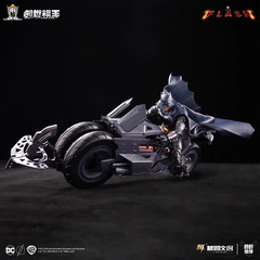 MODOKING Batman Ben Affleck Motorcycle Assembled model Toy Kit In Stock L:28CM