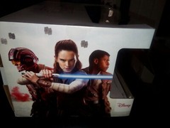 NEW Disney store Kylo Ren and TIE Fighter Ship Star Wars: The Last Jedi 11” L