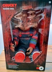24” ANIMATRONIC ROBOT CHUCKY TALKS Doll Good Guys CHILDS PLAY New in Box