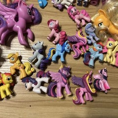 Large Mix Lot My Little Pony 42 Pcs + Accessories