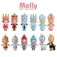 12 basic Authentic Molly Chess Series Blind Box Confirmed Figure Toy Gift Doll