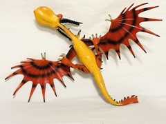 How to Train Your Dragon 15″ Monstrous Nightmare Hookfang 2012