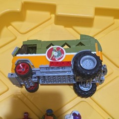 RareMega BloksTeenage Mutant Ninja Turtles Set Mixed Lot Mini Figures CarVehicle