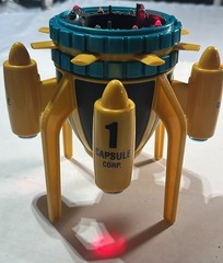 2001 Time Machine 1 Capsule Corp Future Trunks Dragon Ball Z-WORKS/MISSING DOME